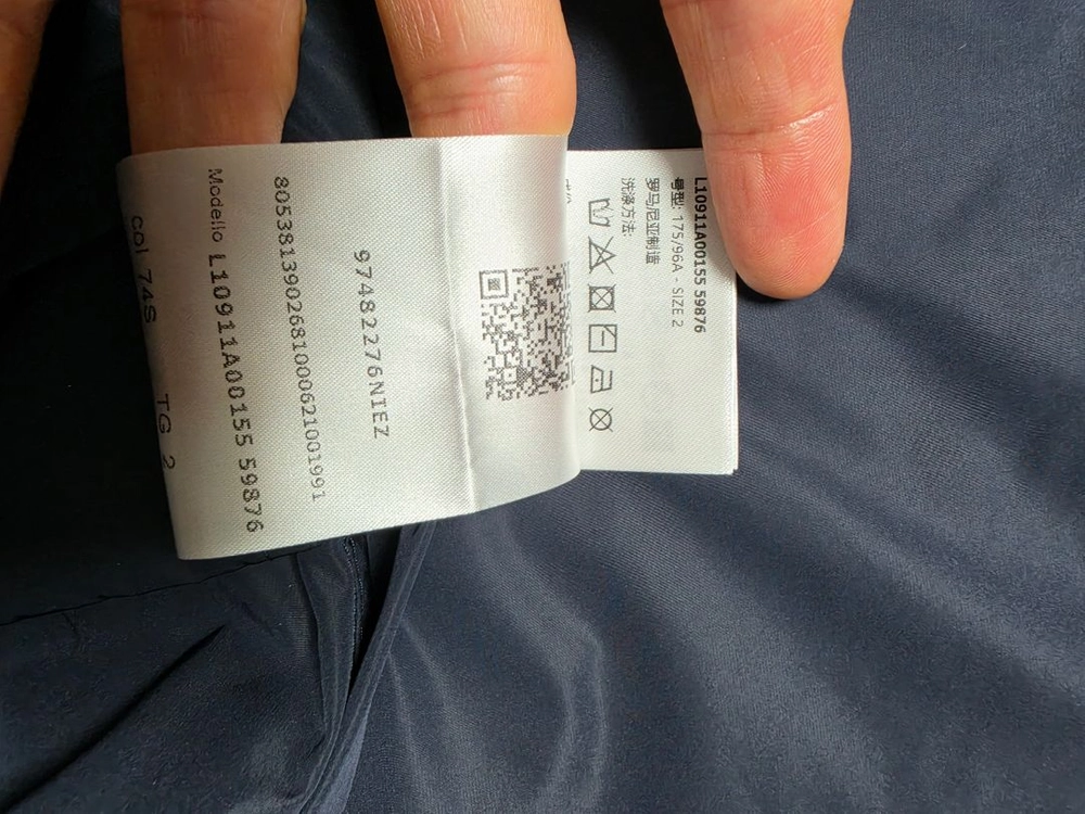 몽클레어 26ss Sassiere 남성 로고 바람막이 Moncler 이미지