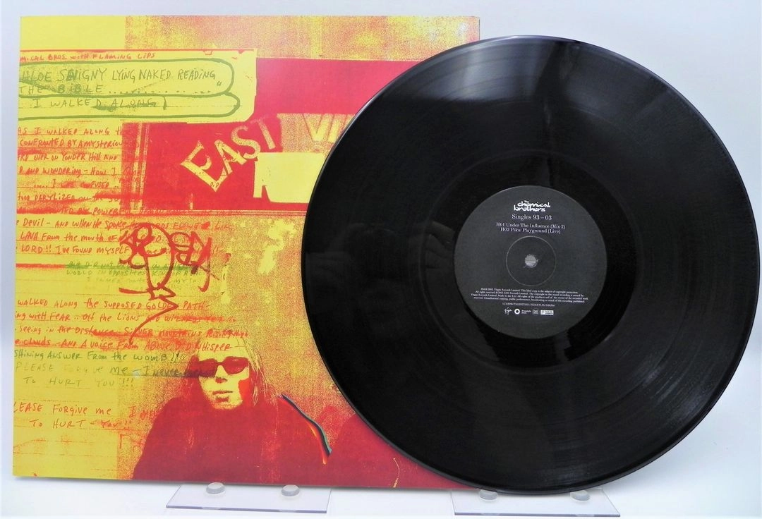 [개봉반/극희귀/월드한정판] 케미컬 브라더스 - Singles 93-03 오리지널 4LP 박스세트 (월드넘버링) 이미지