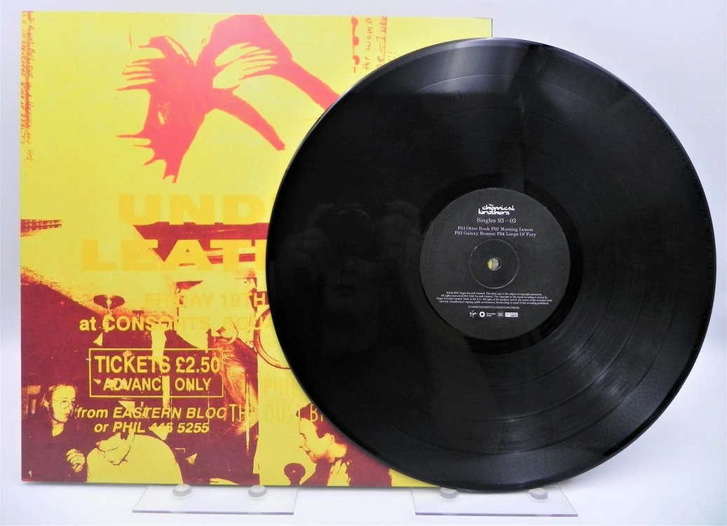 [개봉반/극희귀/월드한정판] 케미컬 브라더스 - Singles 93-03 오리지널 4LP 박스세트 (월드넘버링) 이미지