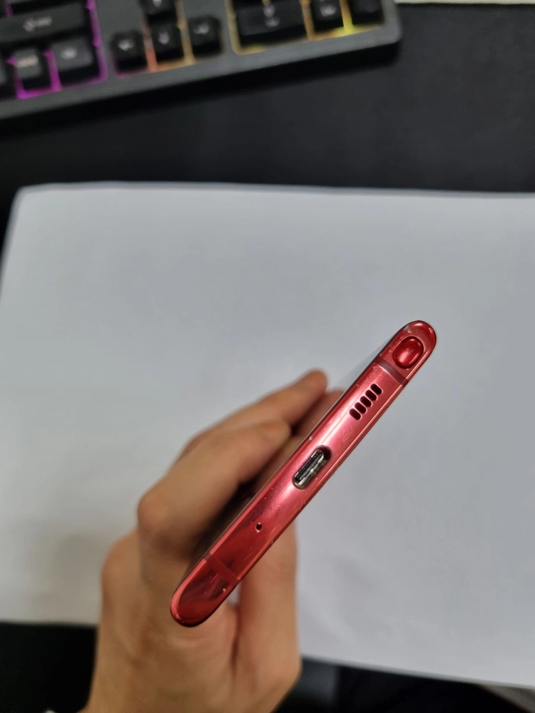 .갤럭시노트10 256GB 레드 KT 기능정상 중고폰 215580 이미지