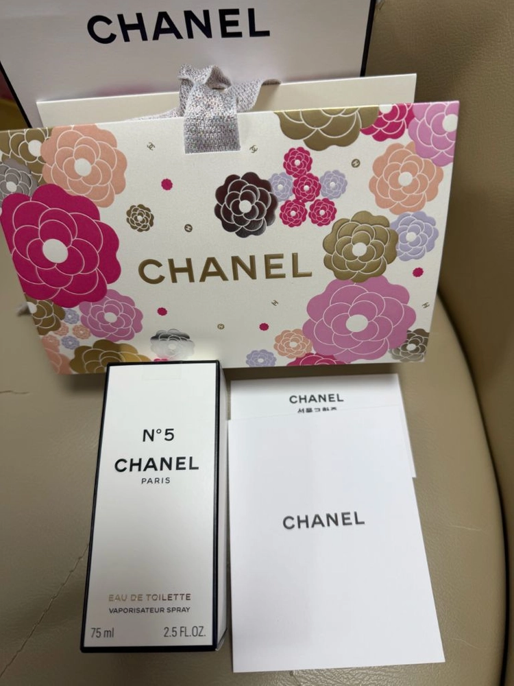 백화점구입)New 샤넬넘버5 오드퍼퓸75ml 이미지