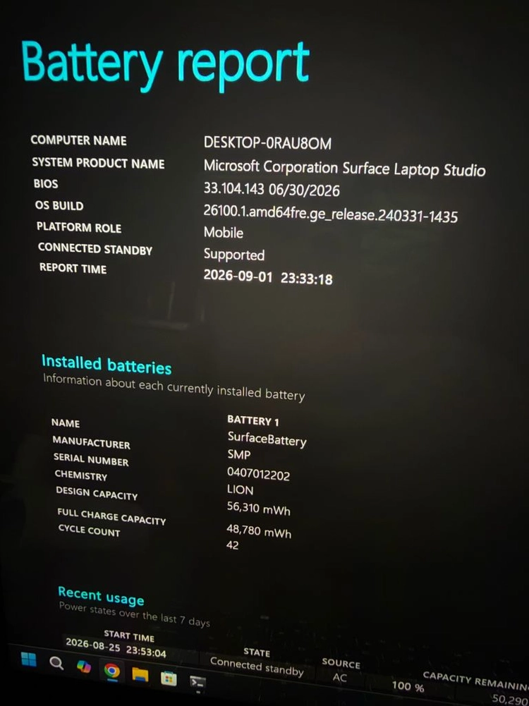 서피스 랩탑 스튜디오 i7/16GB/512GB 이미지