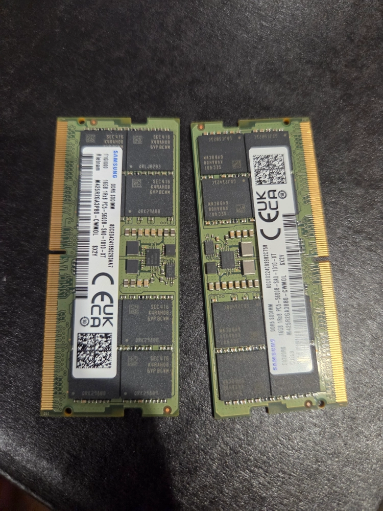 삼성전자 DDR5 5600 16GB 노트북 메모리 32GB 이미지
