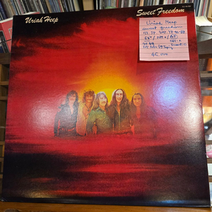 Uriah Heep.sweet freedom.73.JP.초반.EX+/NM+.민트급LP 이미지