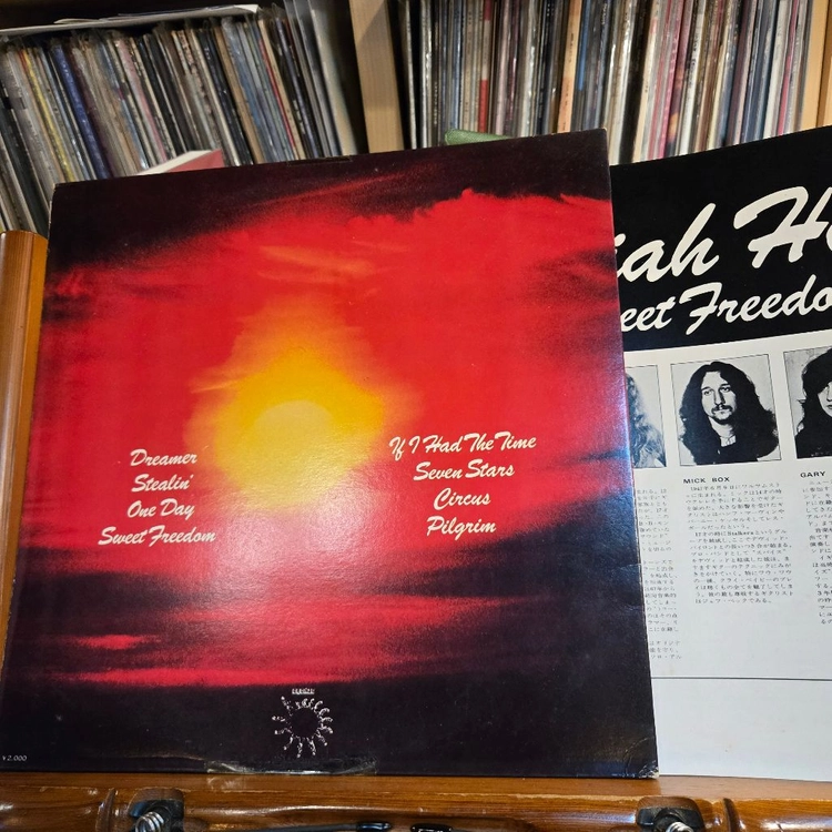 Uriah Heep.sweet freedom.73.JP.초반.EX+/NM+.민트급LP 이미지