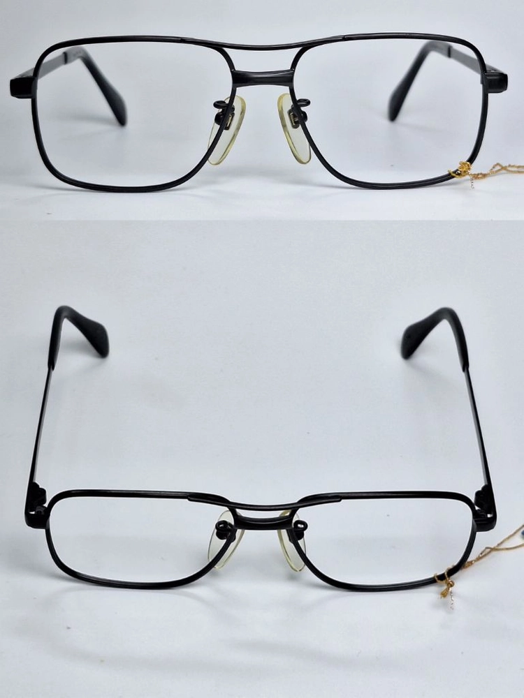 마수나가 광휘 KOOKI MRTAL 124 BLACK 안경테 50mm 투브릿지 일본 빈티지 데드스톡 레트로 복고 이미지