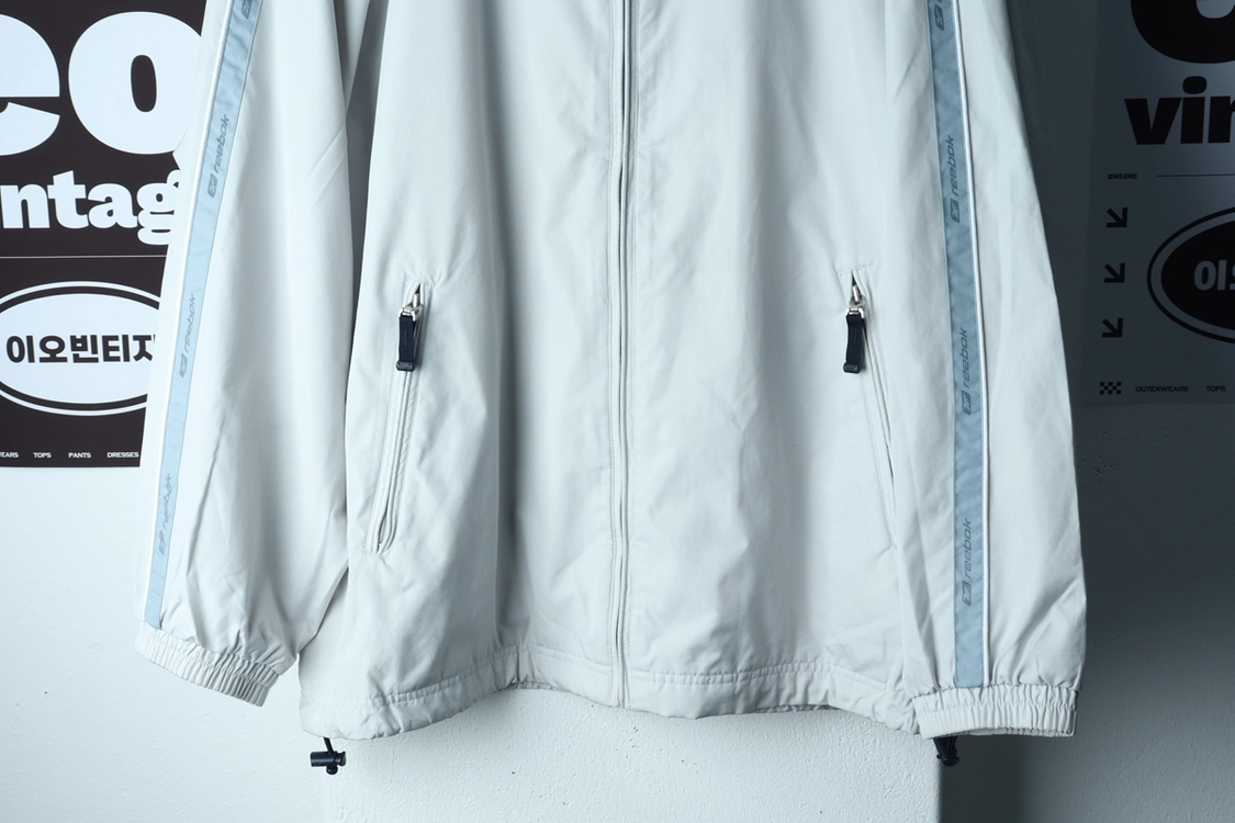(XL-2XL) 리복 집업 바람막이 점퍼자켓 90S 이미지