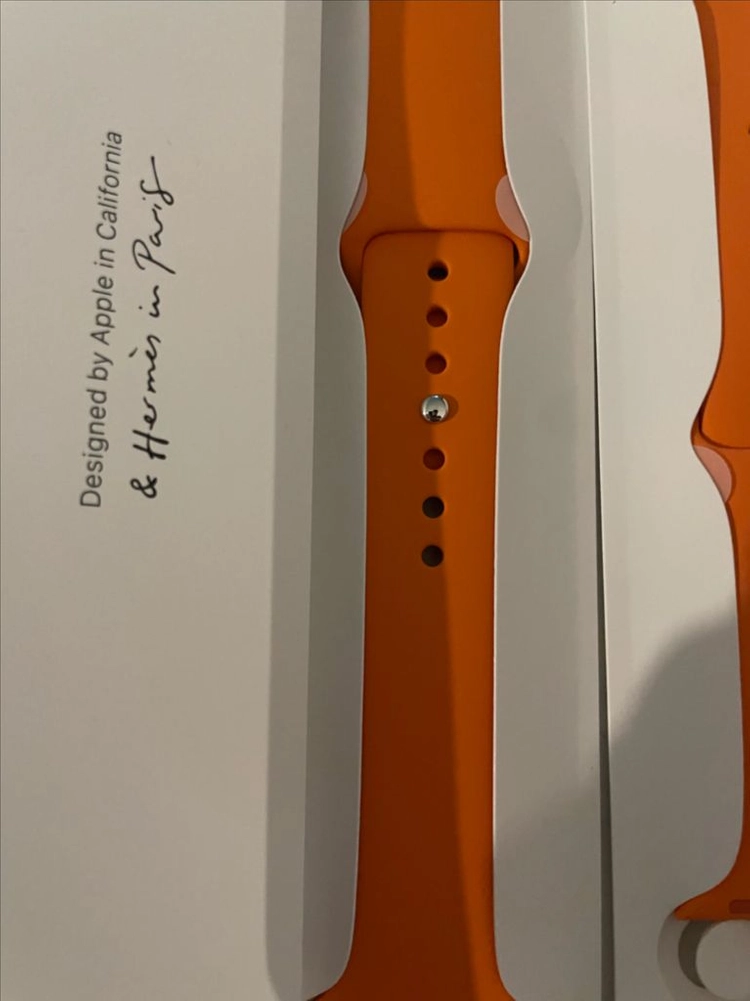 애플워치 에르메스 오랑주 41mm46mm 미사용 이미지