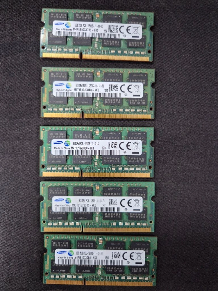 삼성 노트북용 DDR3L 8GB 1600MHz PC3L-12800S 이미지