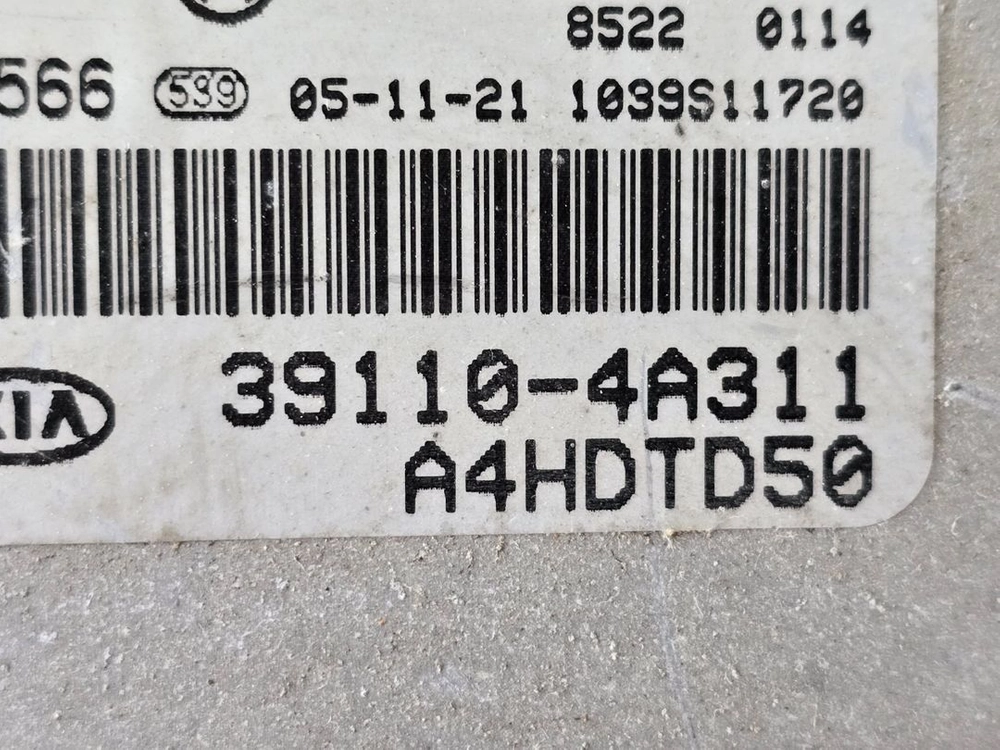 (중고) 현대 포터2 중고 ECU (초기화완료제품) 39110-4A311 / 391104A311 이미지