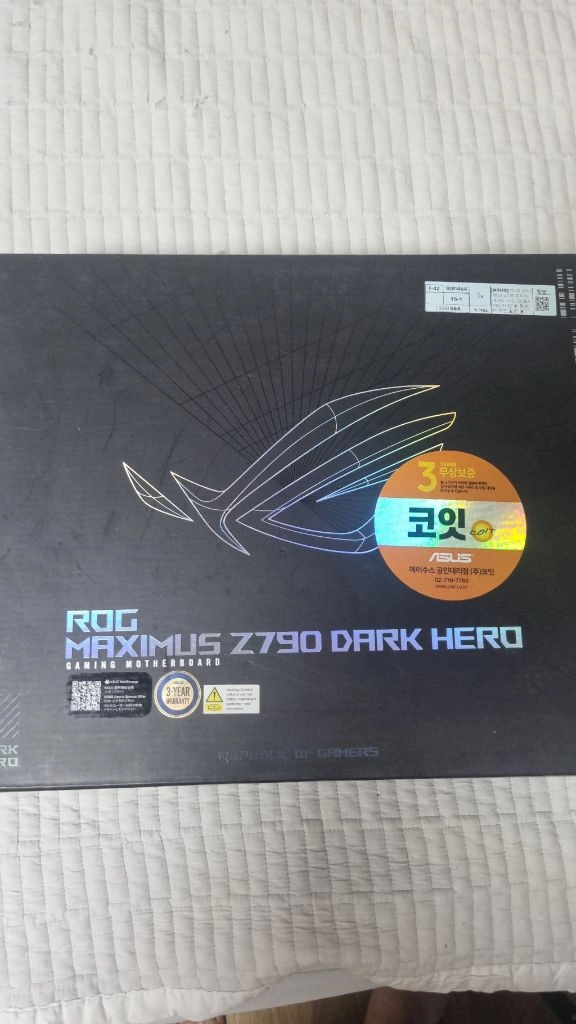 ROG MAXIMUS Z790 다크 히어로 팝니다 - 안심되는 중고거래