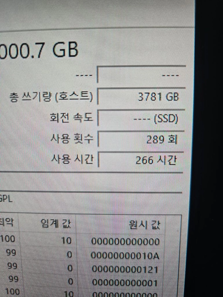 870 evo 4TB SSD 이미지