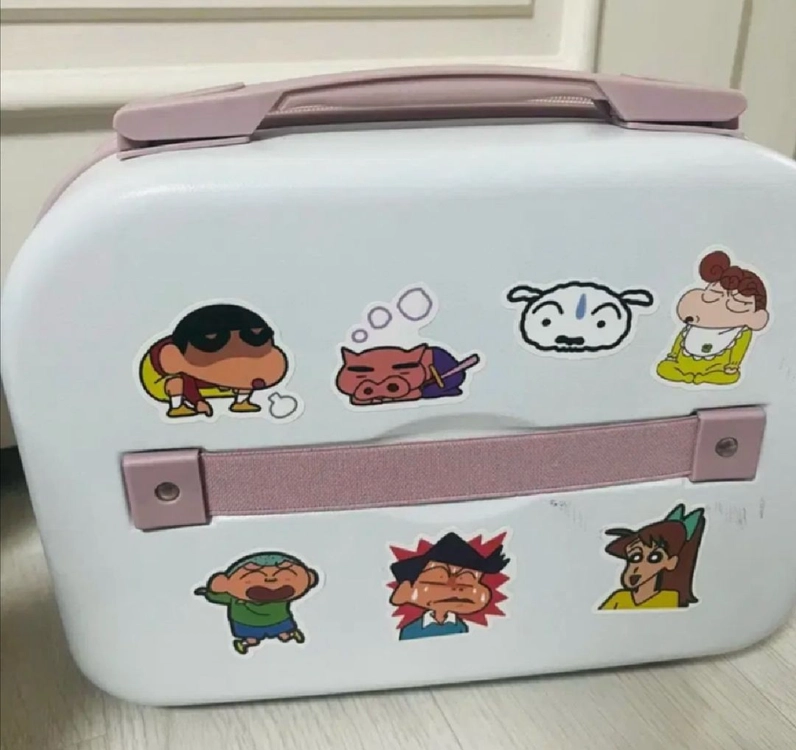 액션가면 가방.흰둥이미니캐리어 이미지