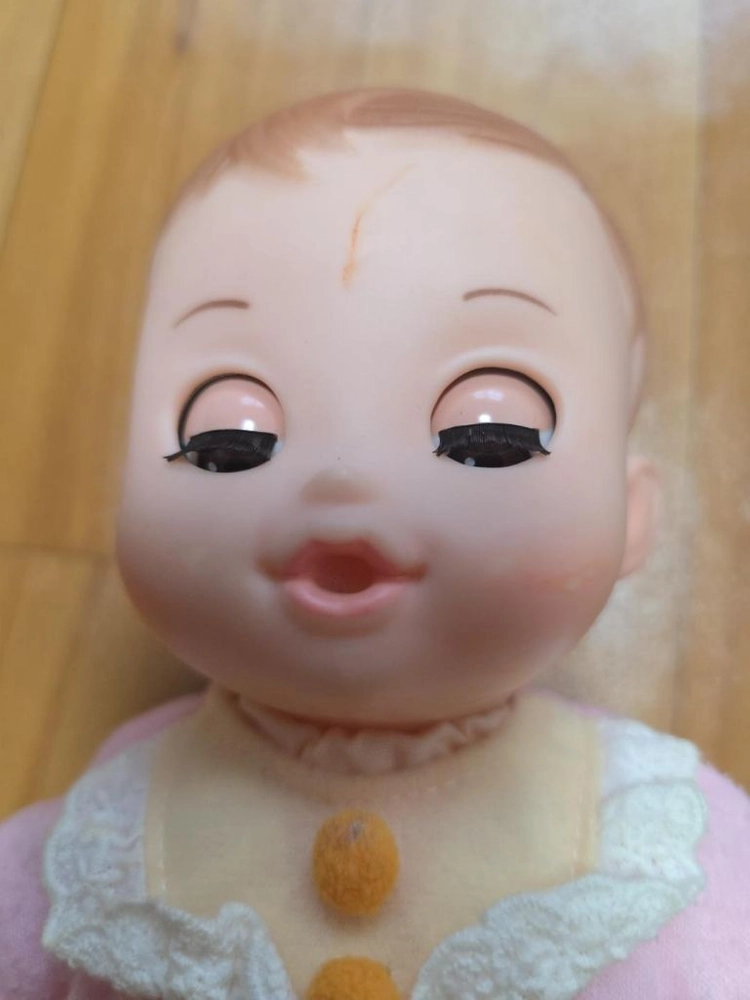 아기인형 2개 역활놀이 세트 젖병 옷 아기띠 인형놀이 소꿉놀이 장난감 베이비돌 이미지
