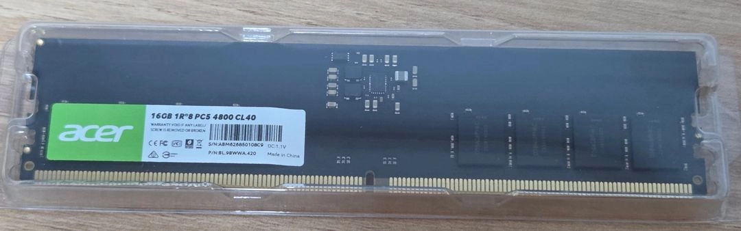 acer DDR5 16gb ram 램 이미지