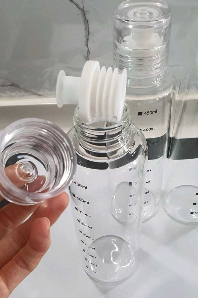 500ml 강화유리 오일병 개당 (새상품) 이미지