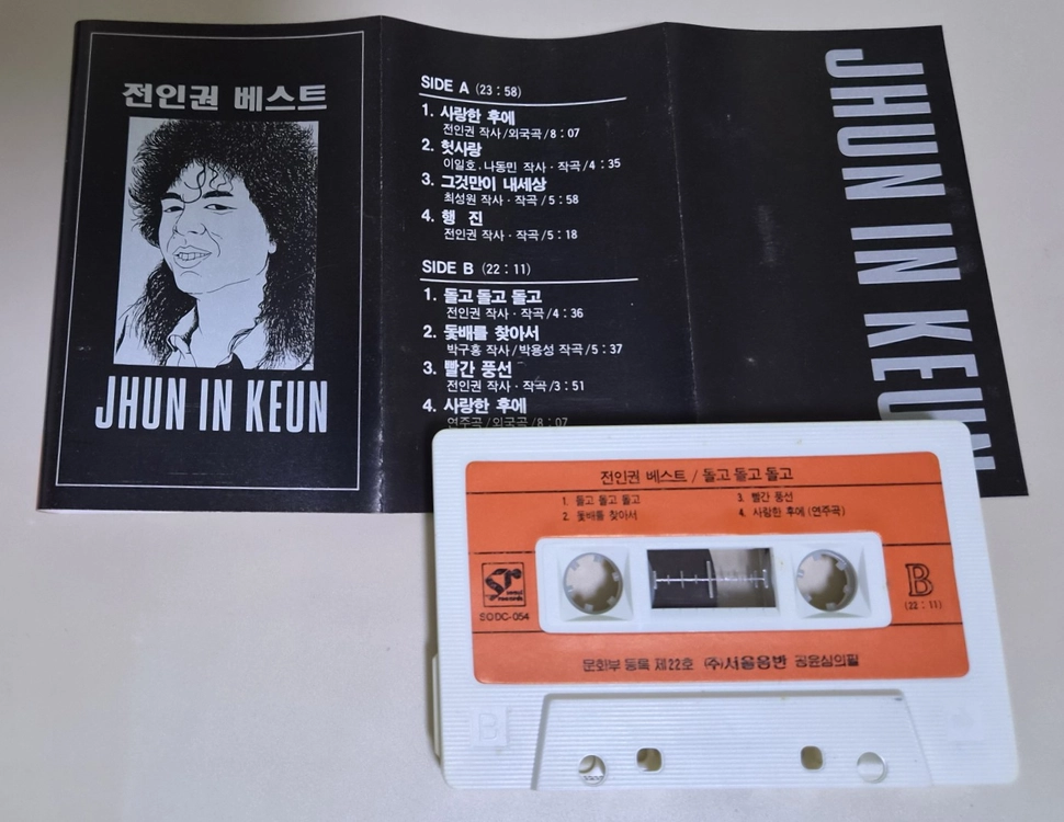 전인권 - 베스트 (개봉 카세트테이프) 이미지