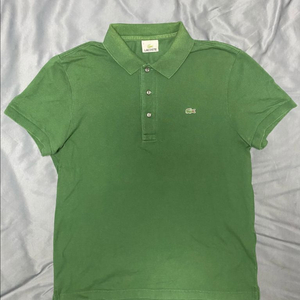 남성 라코스테 5사이즈 다크그린 PK 카라 폴로 반팔 셔츠 Lacoste 이미지