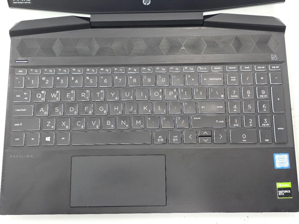 고성능 HP 파빌리온 15 i7 9세대 게이밍 노트북 이미지