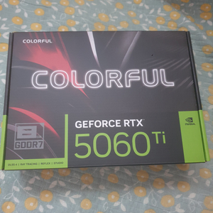 지포스 COLORFUL GeForce RTX 5060ti GAMING DUO D7 8GB 이미지