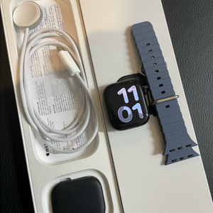 애플워치10 42mm 제트블랙 SS급 이미지