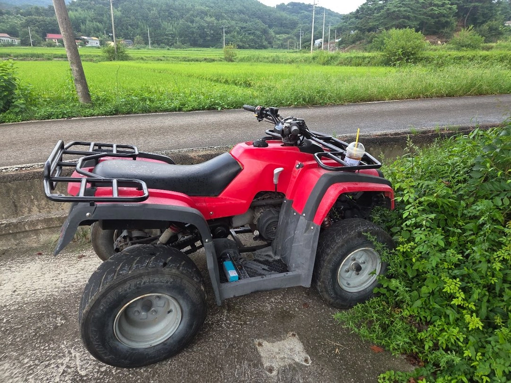 4륜 ATV 오토바이 이미지