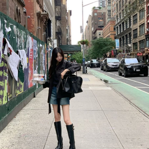 라플라 헤론 데님 쇼츠(XS) 이미지