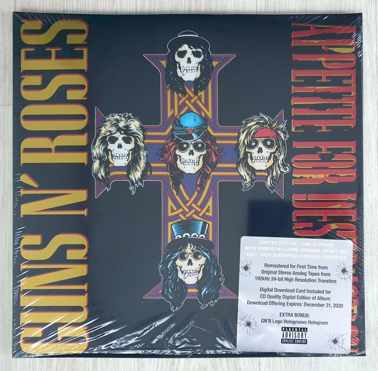 Guns N' Roses - Appetite For Destruction 리미티드 2LP 이미지