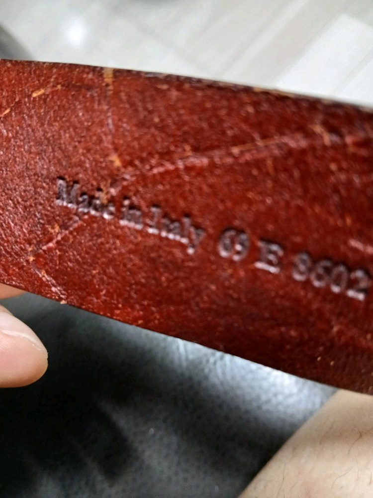 made in Italy 빈티지 인터메죠 벨트 이미지