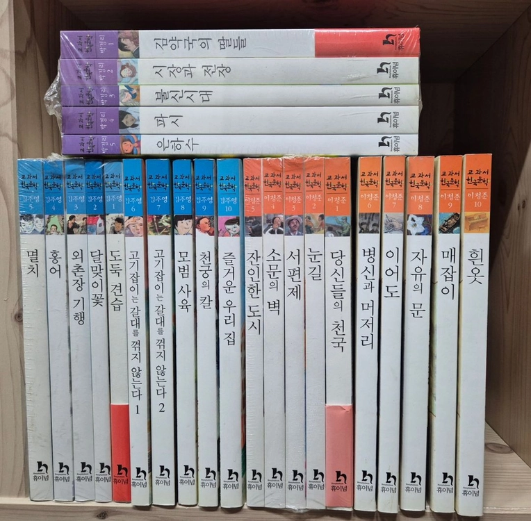 휴이넘 교과서 한국문학 48권 택포 이미지