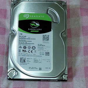 씨게이트 바라쿠다 HDD 1TB 7200 RPM 3.5인치 이미지