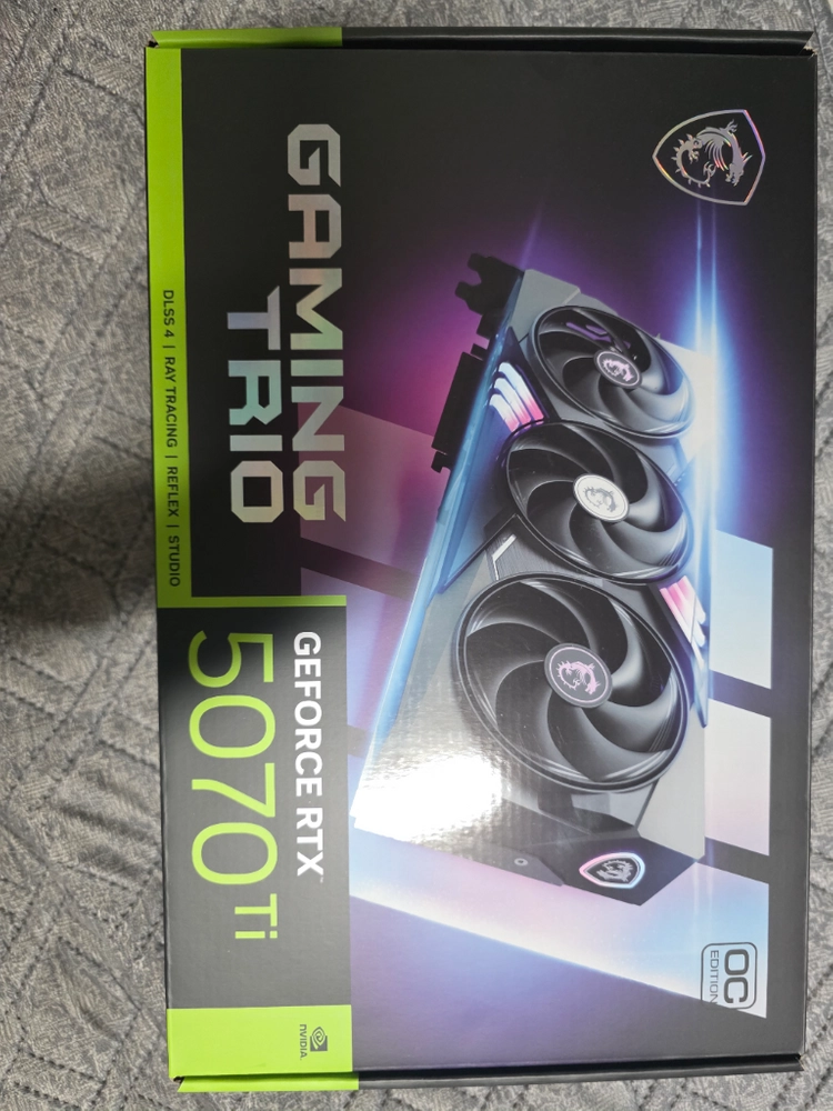 RTX5070ti 트리오 팝니다 램도 필요하시면 사세요 - 안심되는 중고거래