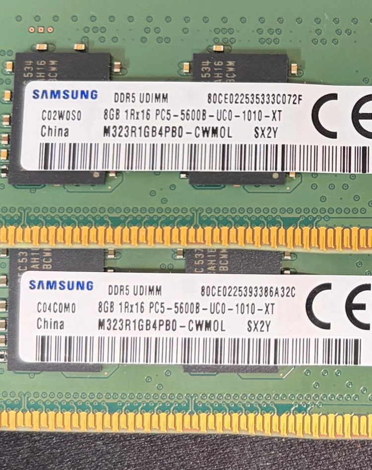 삼성 DDR5 5600 16GB(8gb*2개) 2025년 35주차 이미지