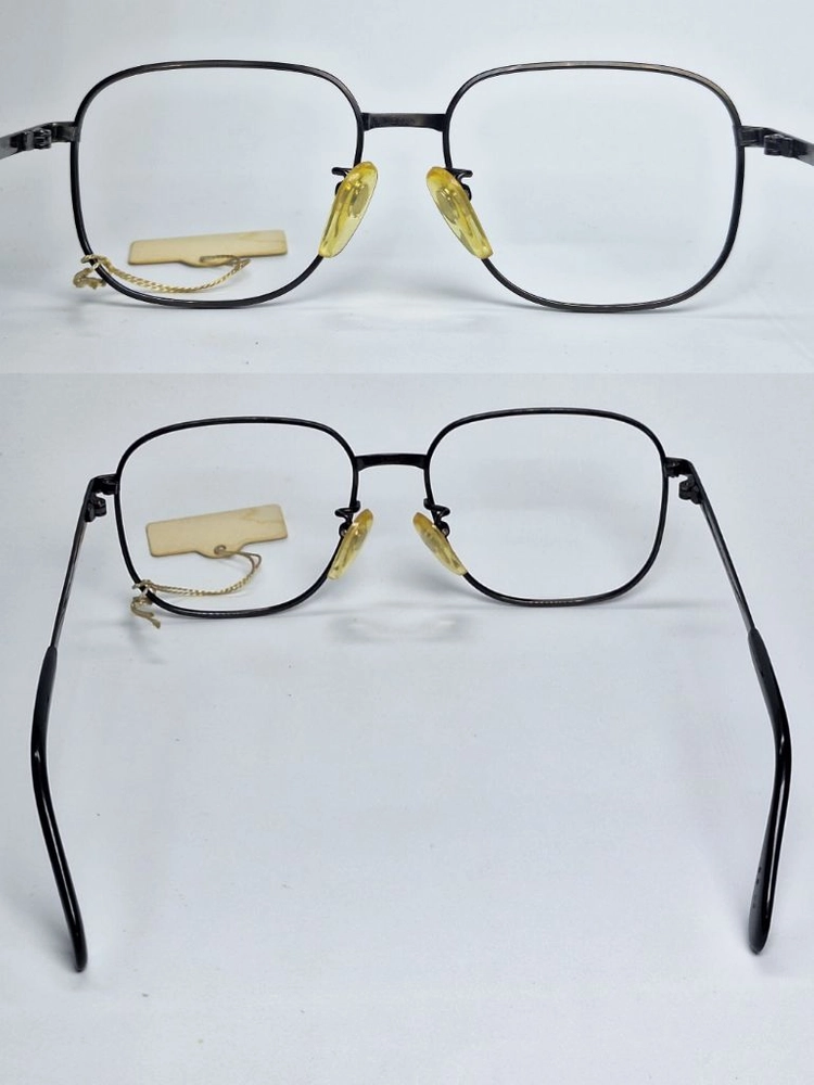 마수나가 광휘 KOOKI L-420TS 안경테 52mm 티타늄 스퀘어 일본 빈티지 데드스톡 레트로 복고 Y2K 앤틱 이미지