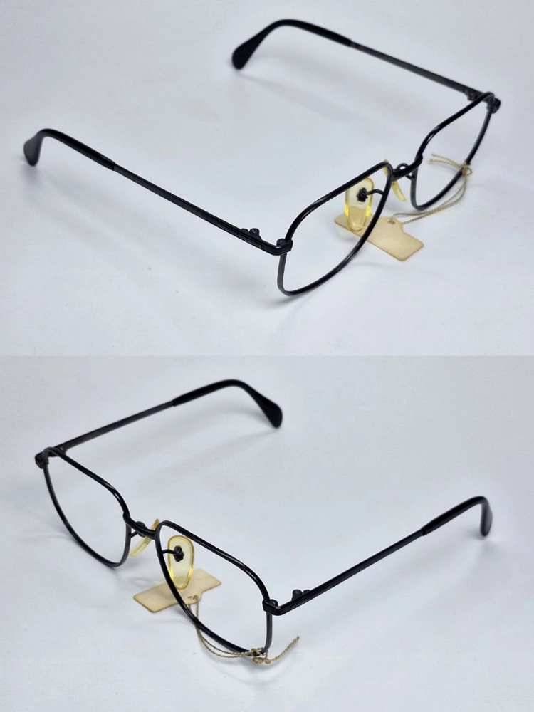 마수나가 광휘 KOOKI L-420TS 안경테 52mm 티타늄 스퀘어 일본 빈티지 데드스톡 레트로 복고 Y2K 앤틱 이미지