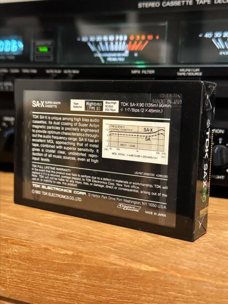 TDK SA-X 카세트테이프 이미지