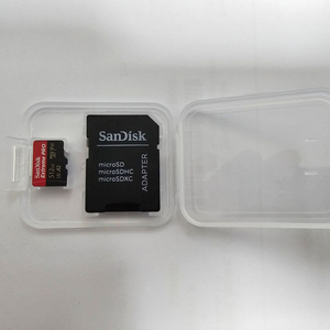 샌디스크 익스트림 프로 512GB 마이크로 SD카드 팝니다. 이미지