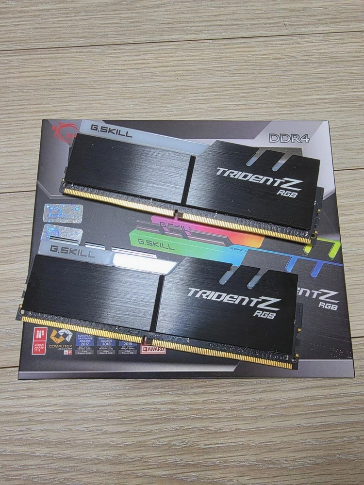 g.skill ddr4-3600 cl18 32gb(16gbx2) 판매합니다. 이미지