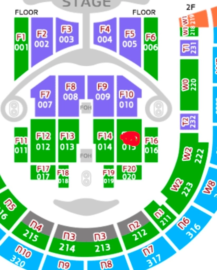 임영웅 콘서트 고양 무지개석 F15구역 (원가양도) 이미지