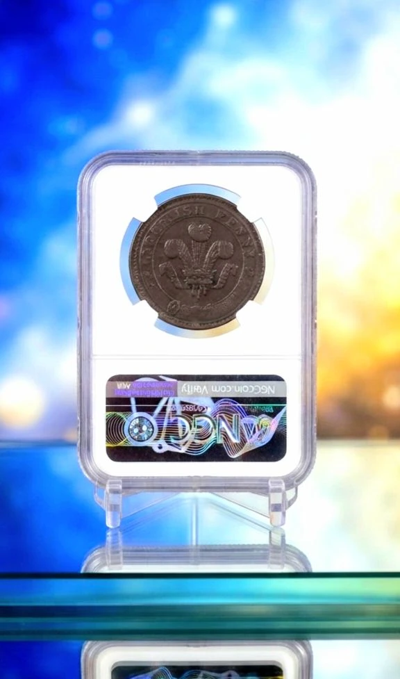 희귀주화 무려230년전 고전 영국 대형주화 진품100% NGC40고등급(주화 민트 견양 옛날돈 은화 지폐) 이미지