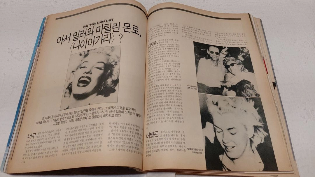 1987년 스크린 안성기 조용원 마릴린몬로 실베스타 스탈론 클라크 케이블 이미지