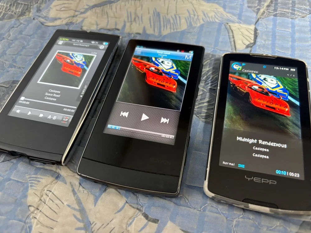 정상 작동품 MP3 플레이어 DAP (코원 S9, 코원 J3, 삼성 YP-M1) 이미지
