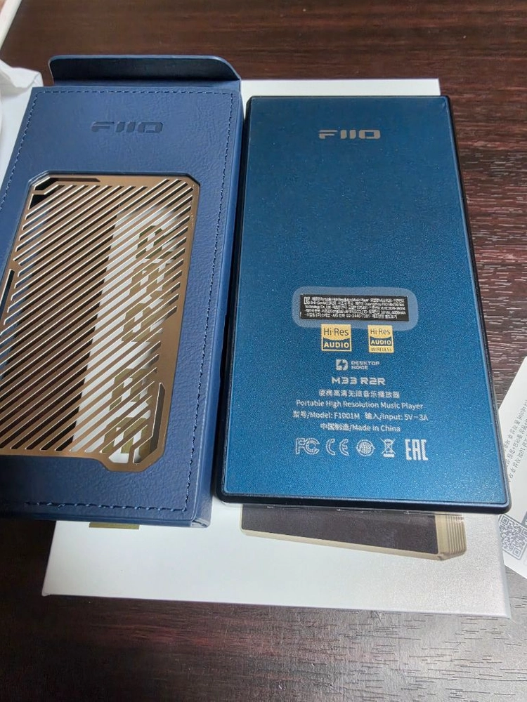 Fiio M33 R2R 블루 국내정발판 판매합니다 - 안심되는 중고거래