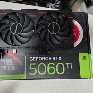 컬러풀 rtx 5060ti 16gb 팝니다 이미지