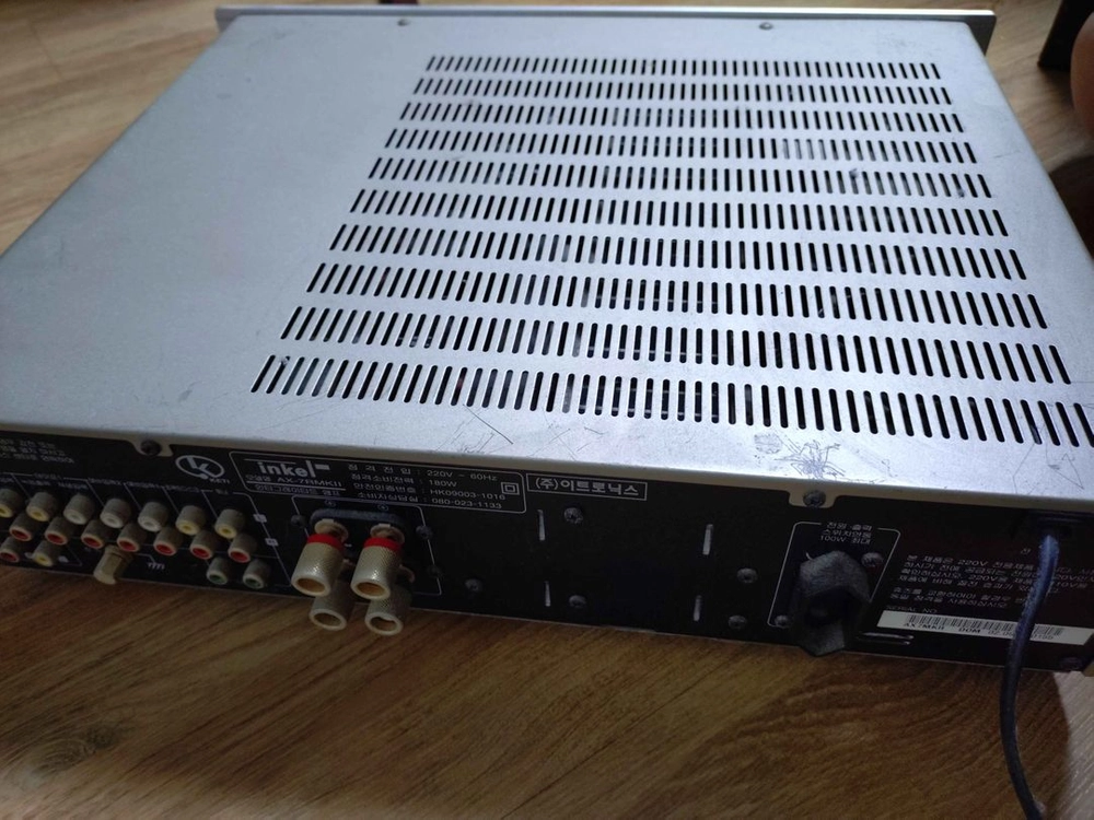 Inkel(인켈) AX-7RMKII 인티앰프 볼륨부 고장 이미지