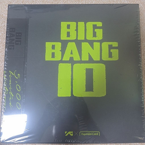빅뱅 10주년 LP K-pop 앨범 LP 미개봉 이미지