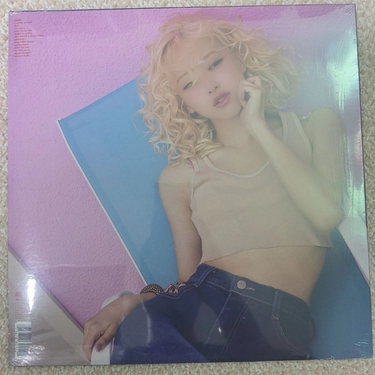 로제 새로운 LP 레드판 K-pop 앨범 LP 이미지