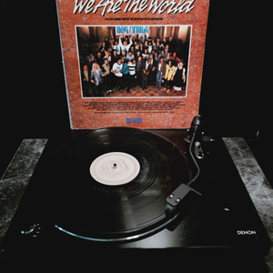 LP 레코드 [ USA for Africa - We Are The World ] [ We Are The World 이미지