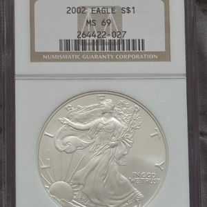 2002년 미국 이글 은화 NGC MS69 이미지