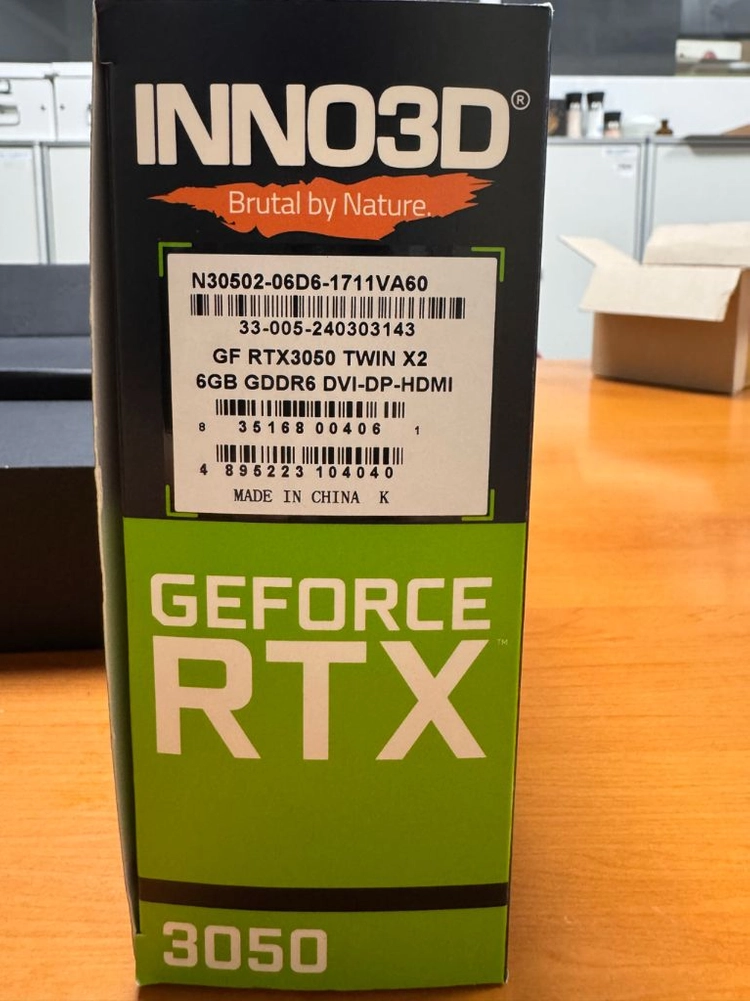 RTX 3050 Twin X2 그래픽카드 이미지